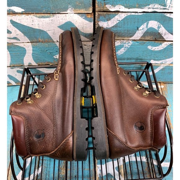 Duck Head Mens Size 7.5M Brown Leather Chukka Boot Shoelace Up - Picture 8 of 10